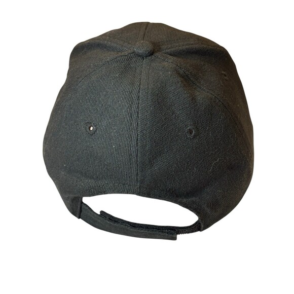 Kuwait Police Hat Black Adjustable Embroidered Crest Preowned Cotton Cap Unusual - Picture 3 of 12